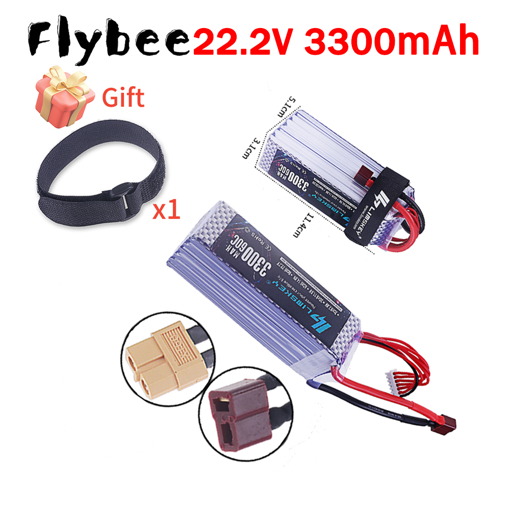 Drone Racing Battery - Brandneuer 3300mAh 22,2V 60C 6S Lipo-Akku