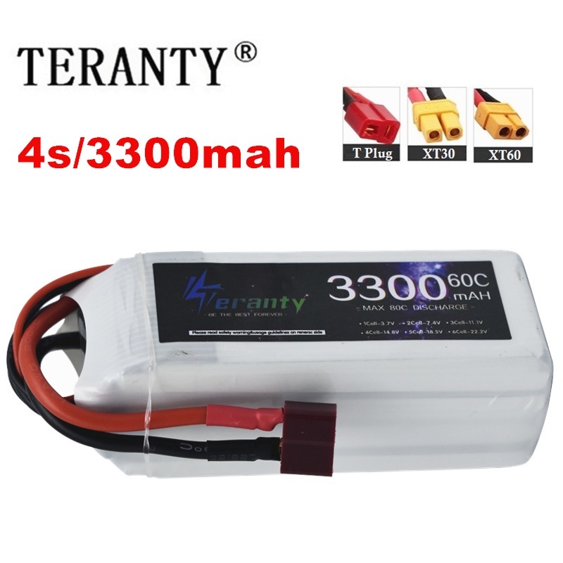 Drone Racing Battery - LiPo Akku 4S 3300mAh 60C 14,8V