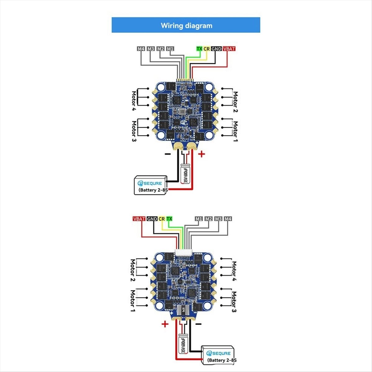 Drone Racing Charger - M85K Blueson A2 128KHz 4IN1 Elektronischer