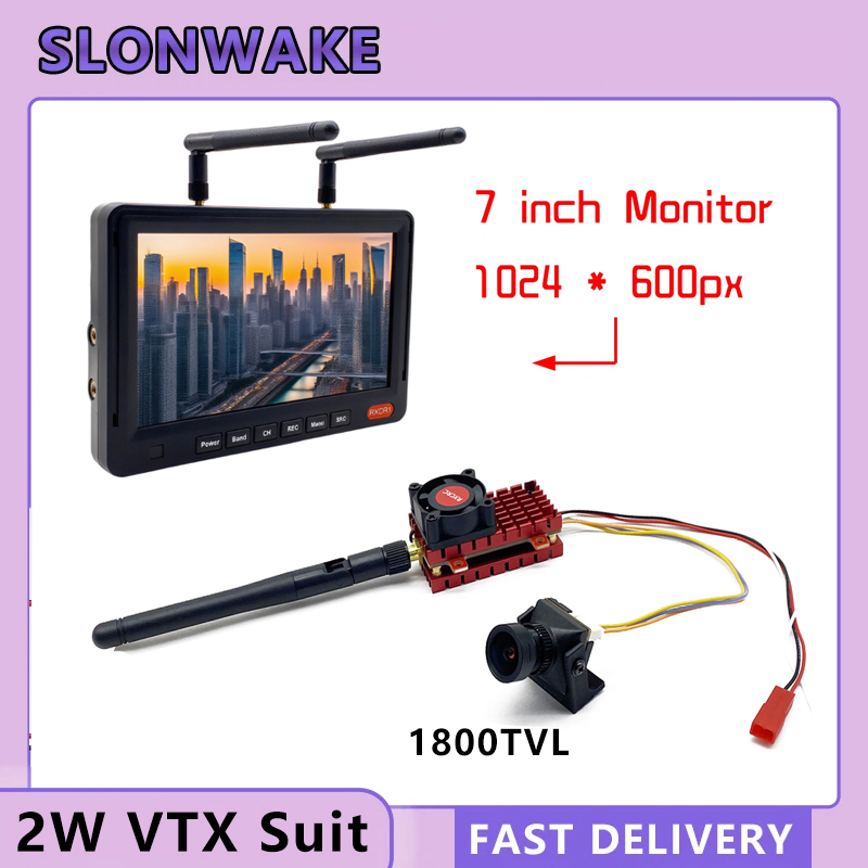 SLONWAKE 5,8G 2W VTX FPV 1800T – Drone Racing Camera Bewertung und Preis