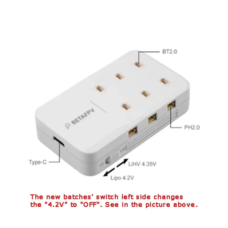 BETAFPV 6-Port 1S Lipo-Akkulad – Drone Racing Charger Bewertung und Preis