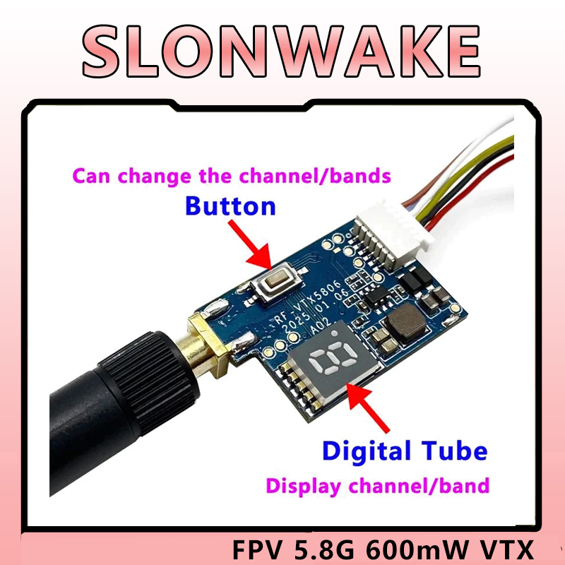 SLONWAKE 5,8G TS5823 PRO Mini  – Drone Racing Vtx Bewertung und Preis