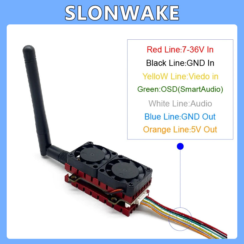 SLONWAKE 5,8G 48CH 4,2 W VTX E – Drone Racing Vtx Bewertung und Preis