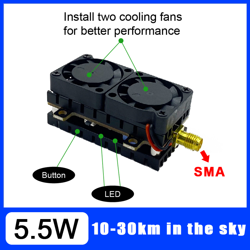 Lange Reichweite 5,8 GHz 5,5 W – Drone Racing Vtx Bewertung und Preis