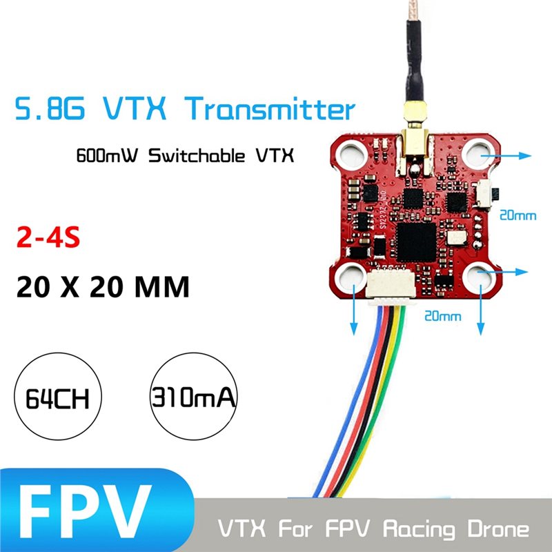 B27B MINI008 VTX 64CH 5,8G Ana – Drone Racing Vtx Bewertung und Preis